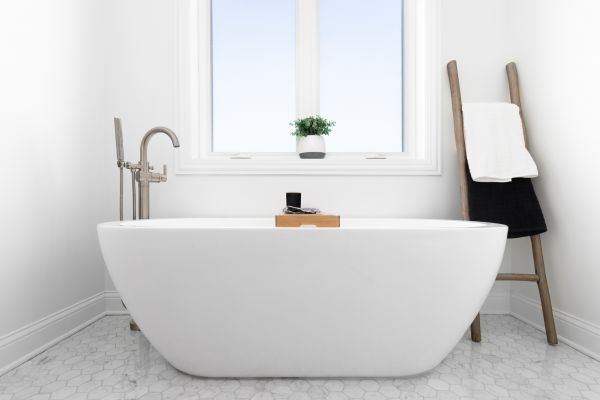 Freestanding Tub Installation in Munster